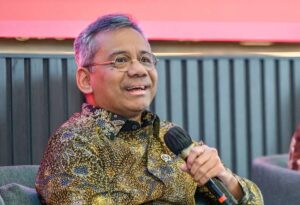 Suahasil Nazara dilantik sebagai Menteri Keuangan Republik Indonesia pada September 2026